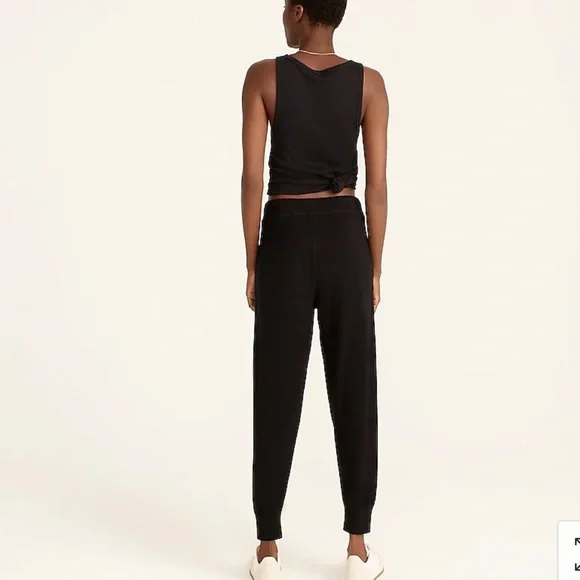 J.Crew Jogger pant in cotton-cashmere - Picture 2 of 11